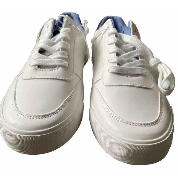 Nautica Men\'s Negril Classic Lace Up Low Top Sneaker White Navy CV2735 Size 10.5 main image 4